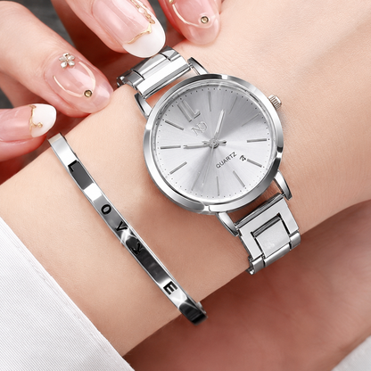 Ensemble Montre Femme & Bracelet – Élégance Chic