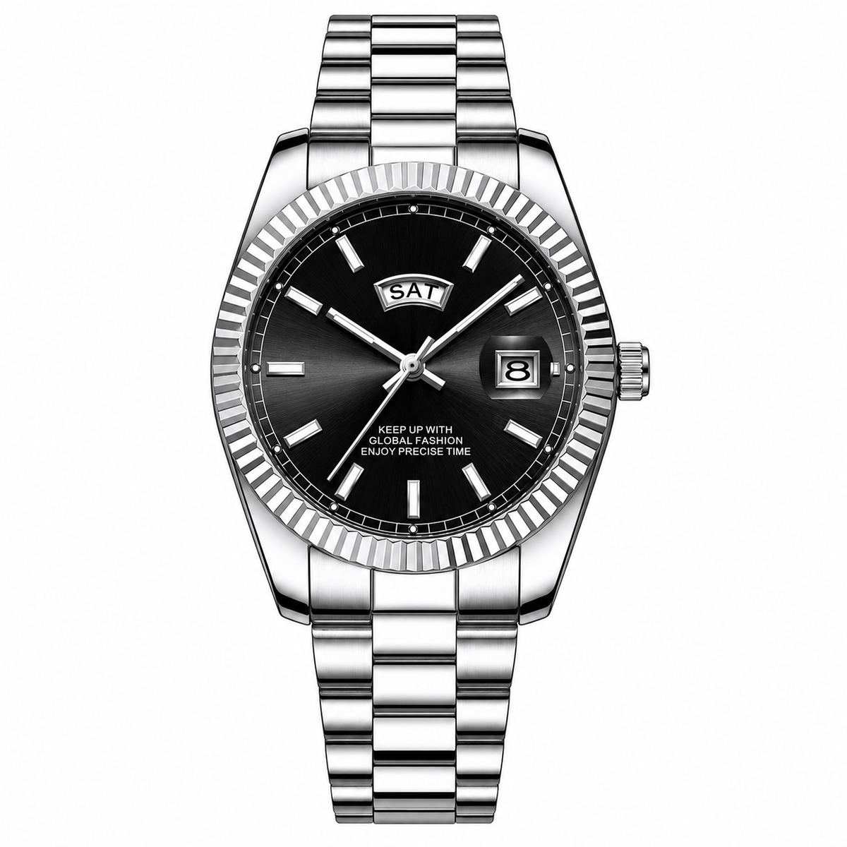 Montre Homme Quartz Acier Inoxydable