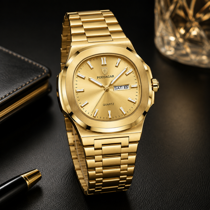 Montre Homme Carrée Militaire – Acier Inoxydable