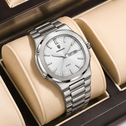 Montre Homme – Acier Inoxydable & Élégance