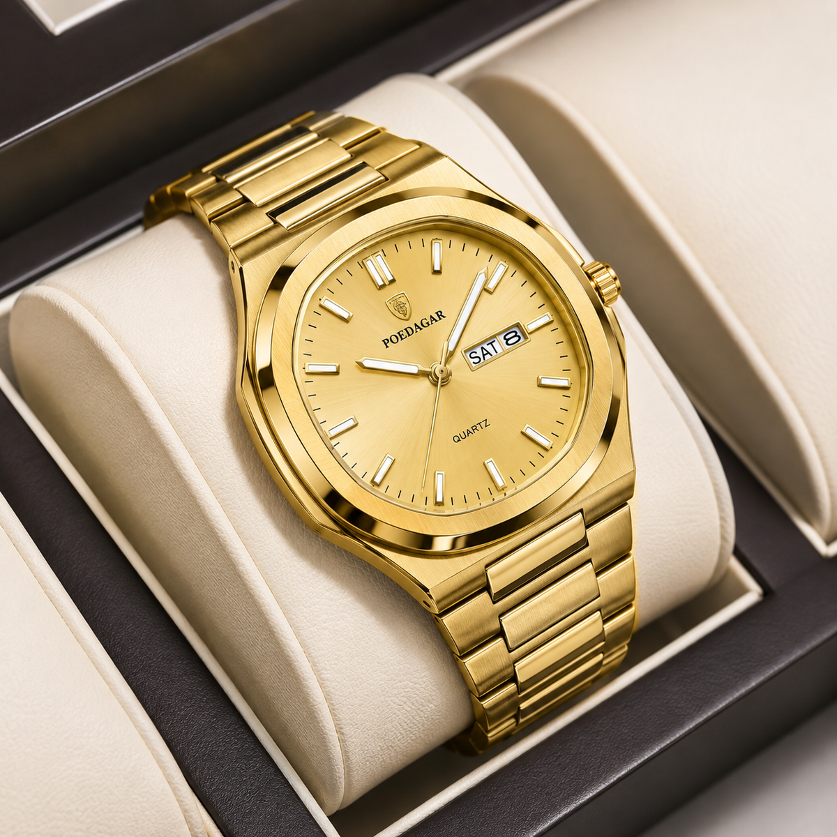 Montre Homme – Acier Inoxydable & Élégance