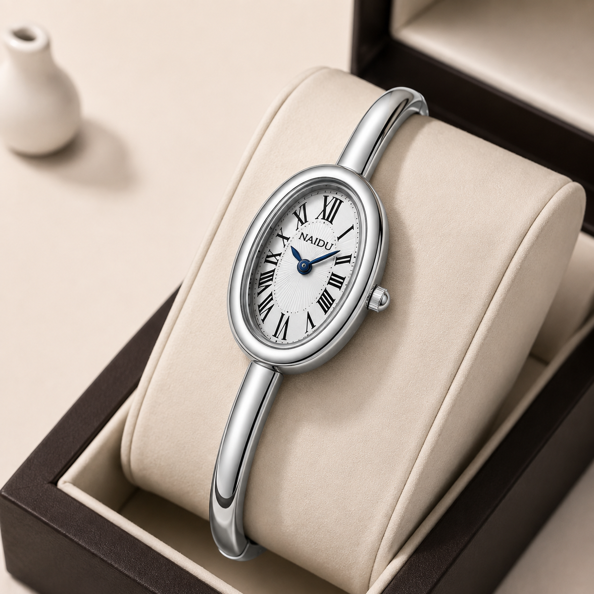 Montre Femme Élégante – Cadran à Chiffres Romains
