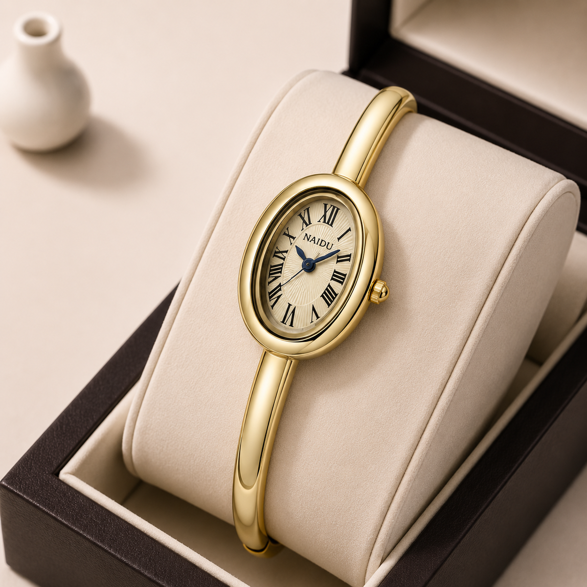Montre Femme Élégante – Cadran à Chiffres Romains