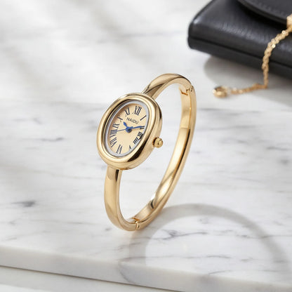 Montre Femme Chiffres Romains Élégante