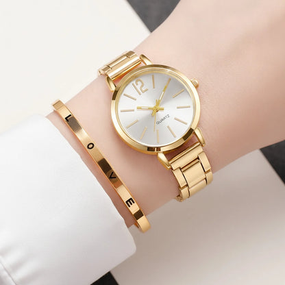 Ensemble Montre Femme & Bracelet Chic