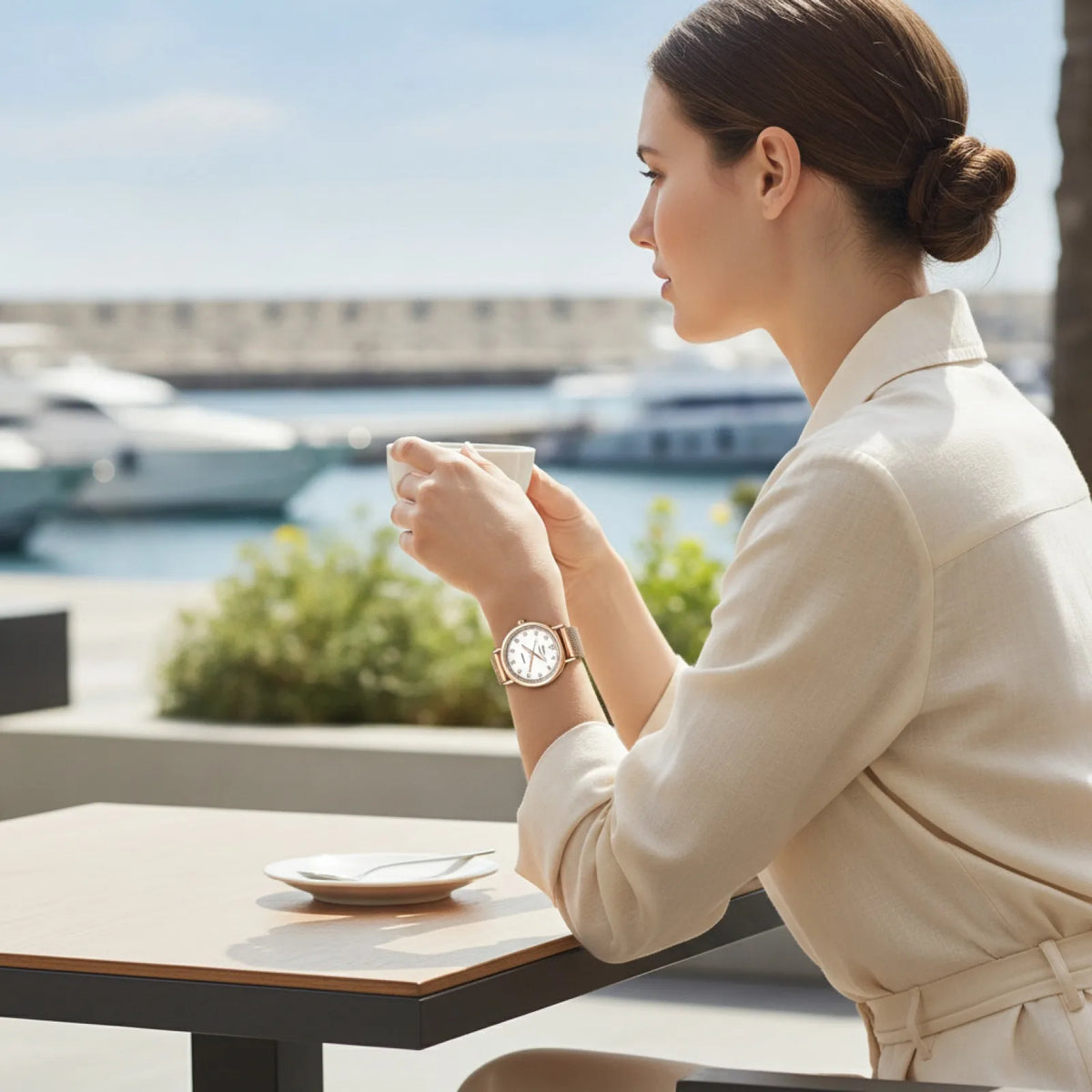 Montre Femme Acier Maille 