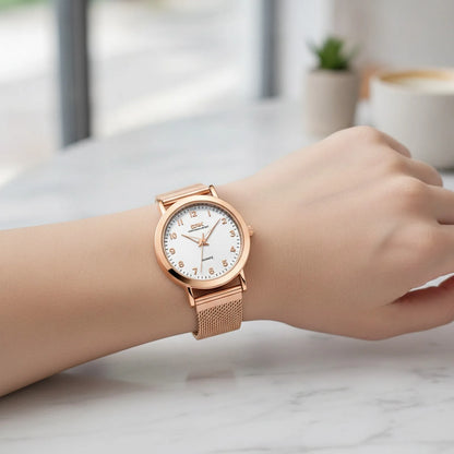 Montre Femme Acier Maille 